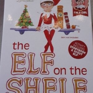 Elf on the shelf book and doll gift set